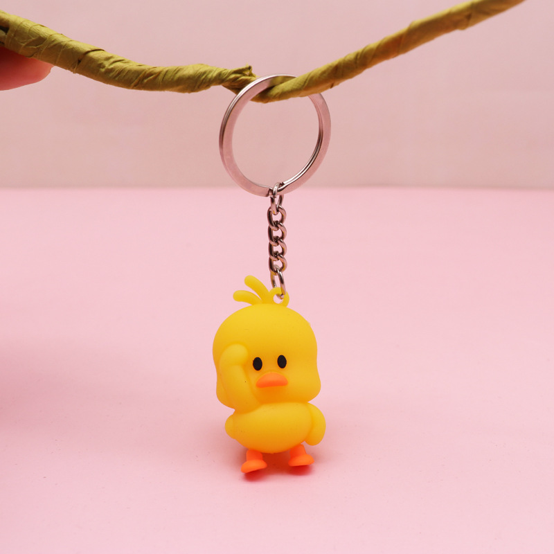 Large cartoon keychains, bags, pendants, ground promotion, QR code scanning, live streaming, stationery, children's clothing, small gifts, key chains, pendants details Picture