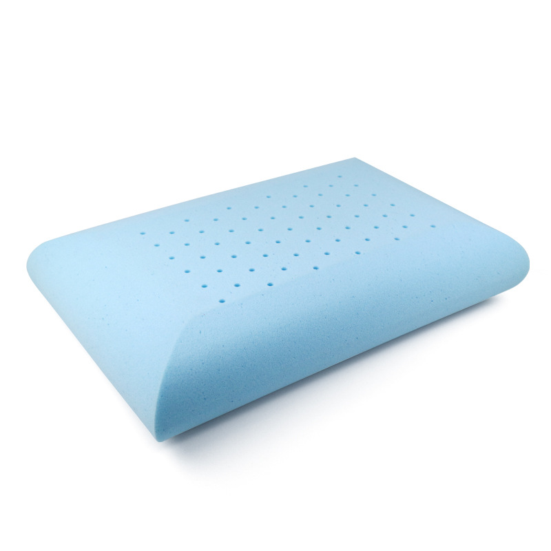 Cross-border slow rebound space memory foam bread pillow, adult sleep gel pillow, ergonomic perforated breathable pillow core Application Scenario