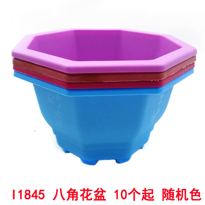 15 flower POTS, round plastic flower POTS, balcony, indoor green ivy, strawberry, floor, table, large flower POTS, long pot, 2 yuan store Application Scenario