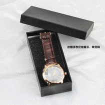 Watch box Rectangular watch box Gift Watch box Cheap watch Cardboard box Striped jewelry box