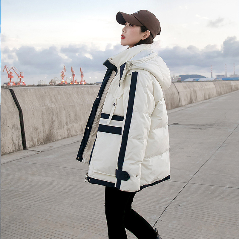 Down jacket female 202 new winter Korean white down jacket pie overcome short women down jacket wholesale