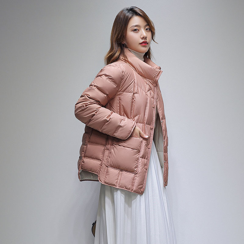 Down jacket female winter 202 new Korean women's large size 90 white down down jacket women's down jacket wholesale