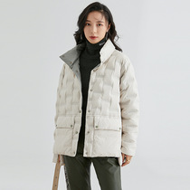 Short down jacket women 202 winter new women's Korean 90 down white down jacket flat down jacket wholesale