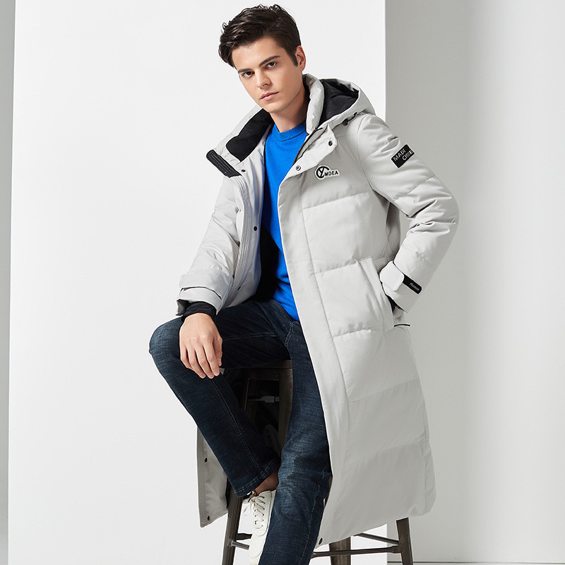 Down jacket for women winter 202 new ladies white eiderdown lovers pie to overcome mid length ladies down jacket