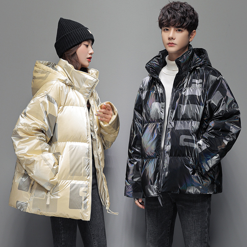 Ladies 202 winter Korean version of the new bright face 90 white down down down down down down down down down wholesale