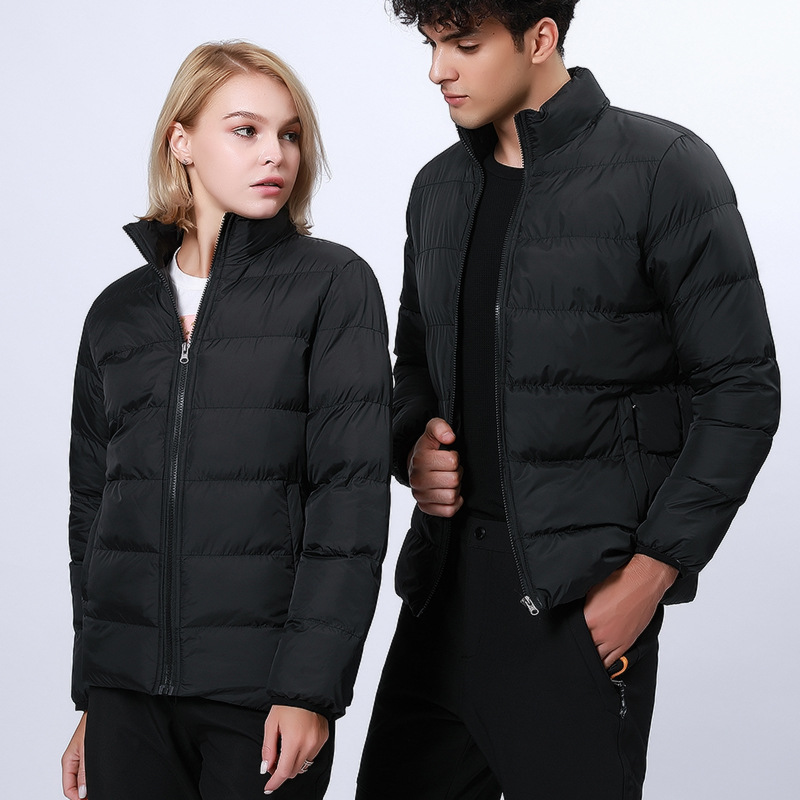 Down jacket men and women can be detachable two sets of warm and thick jacket cold mountaineering
