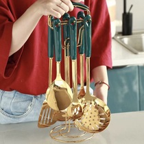 Stainless steel kitchenware set Commercial cookware household kitchenware wholesale stir-fry spatula spatula full set of seven