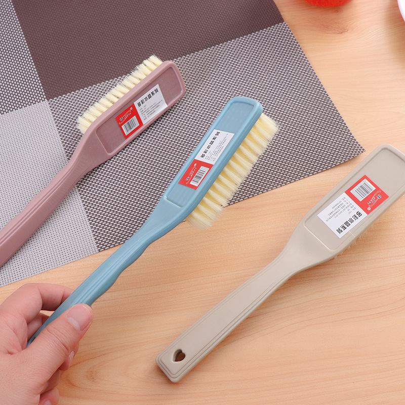 Plastic small brushes, shoe cleaning brushes, simple soft bristle shoe washing brushes, laundry brushes, laundry board brushes, shoe brushes Specification image