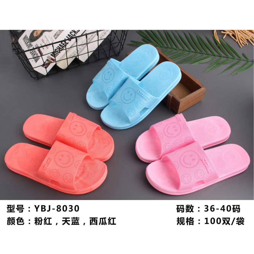 New spot wholesale slippers for men and women women bathroom slippers summer 8 special promotion home plastic slippers