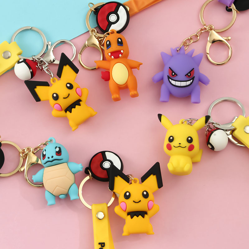 Creative gift key chain female bag pendant cartoon key chain doll cute doll accessories