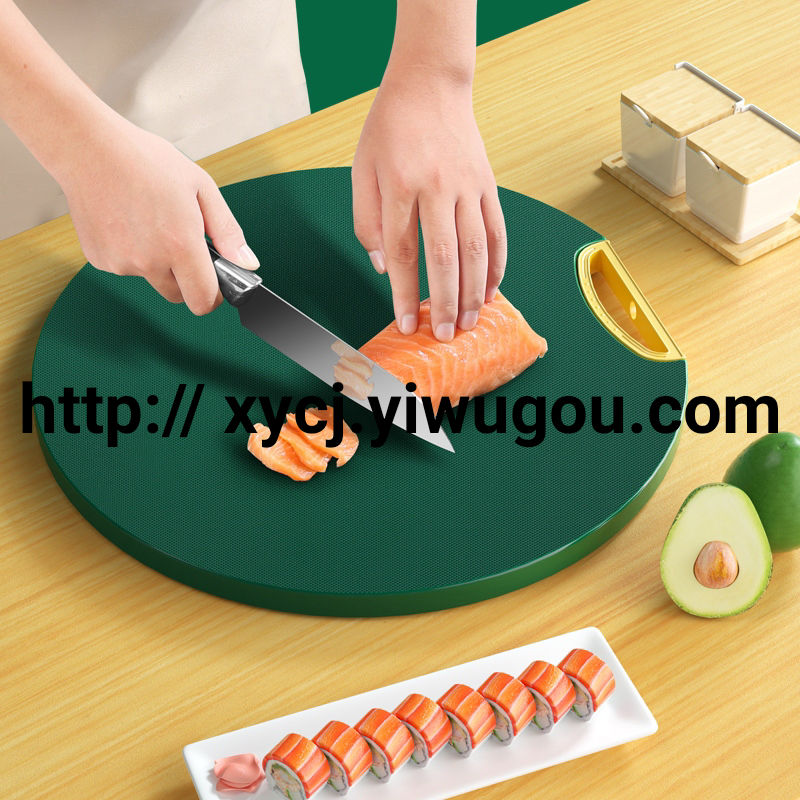 【防霉防裂】新型墨绿色加厚菜板家用高端切菜切水果案板砧板