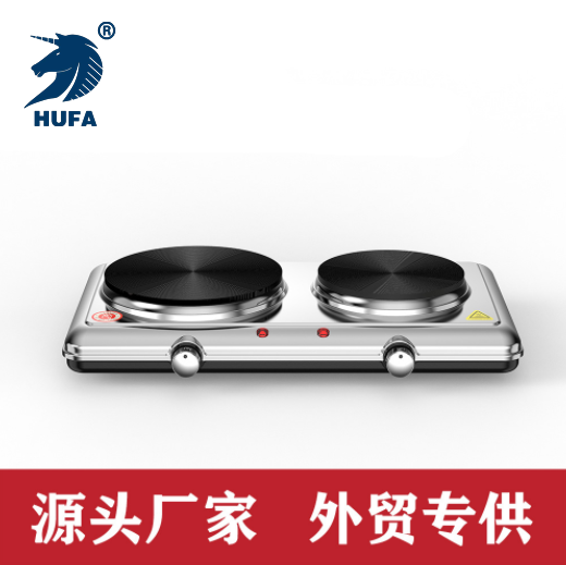 厂家批发 5844S不锈钢双灶电炉 AOTE STARLUX 新款砂铸盘  电炉