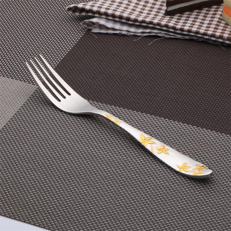 Stainless Steel Western Tableware Cutlery Spoon Cutlery Two-Piece Set Of Wedding Gifts Jieyang Factory Wholesale Specification drawing