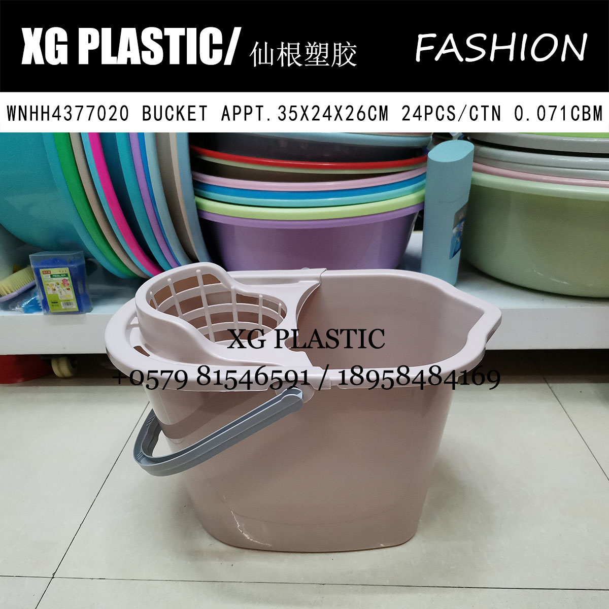 Easy mop bucket Portable bucket for household cleaning Durable hand squeeze bucket Mop for cleaning plastic bucket