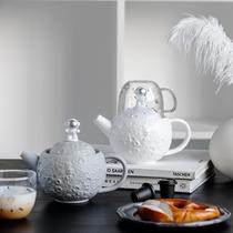 Cross Border Astronaut Planet Cup kettle water set Ceramic teapot with high borosilicate star glass kettle cup