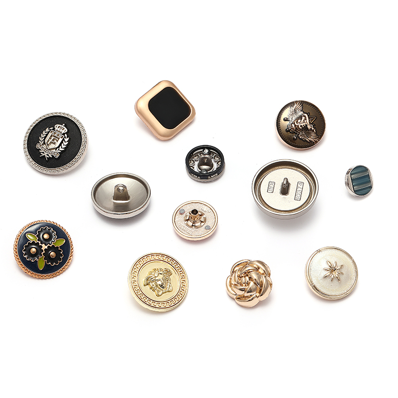 Metal hand-sewn buttons, British-style overcoats, windbreakers, fashion buttons, small suits, foot buttons, LOGO available upon order
