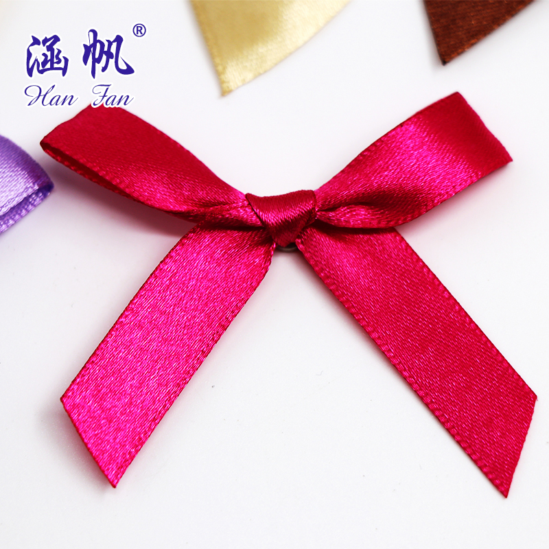 Spot supply manufacturers direct hand tie ribbon ribbon ribbon polyester ribbon ribbon ribbon ribbon drill manual bow Specification drawing