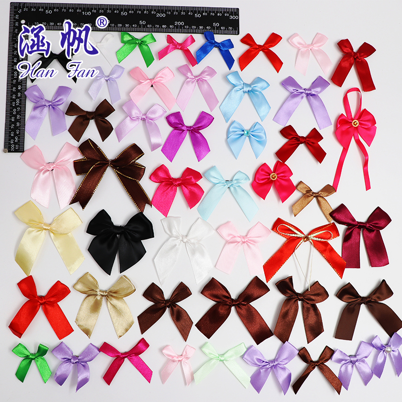 Spot supply manufacturers direct hand tie ribbon ribbon ribbon polyester ribbon ribbon ribbon ribbon drill manual bow full figure