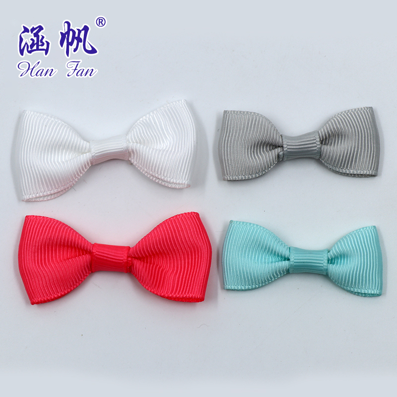 Ribbed band wrap waist bow tie tie hair spot bow tie bottle bouquet decorative accessories details Picture