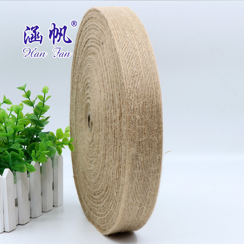 Gift Box Hand-Held Flower Bow Diy Materials Jute Fish Silk Twine Woven Belt Twine Woven Linen Ribbon Application Scenario