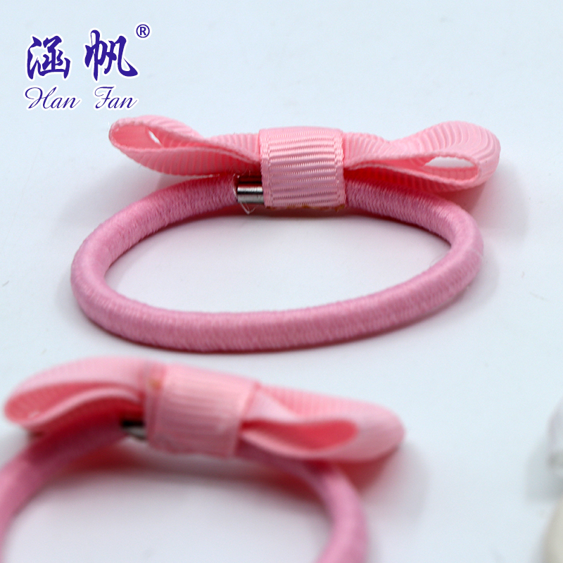 Ribbed band wrap waist bow tie tie hair spot bow tie bottle bouquet decorative accessories Specification drawing