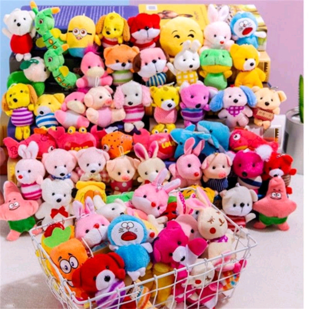 Small hanging doll mini plush toy plush bag small pendant doll key chain doll wholesale