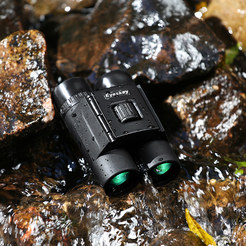 Aiski binoculars High-power high-definition portable low-light night vision nitrogen-filled waterproof outdoor concert reading glasses details Picture