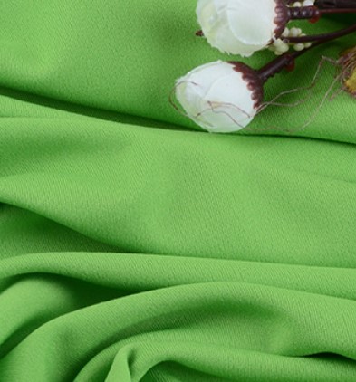 Factory direct sales of 200g direct Gunny fabric polyester-ammonia elastic double-sided knitted fabric for wide-leg pants Specification image