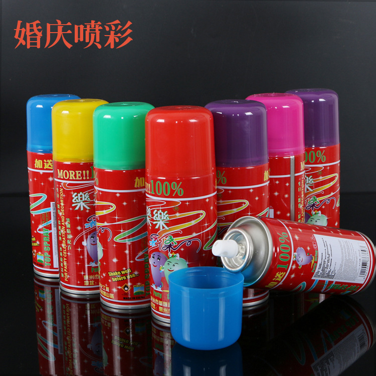 Wedding Wedding celebration Hand spray color Birthday party Holiday spray Christmas cheer Snow spray snow can wholesale