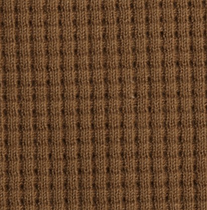 Japanese waffle checkered sweatshirt fabric, high-end knitted fabric with texture waffle checkered fabric details Picture