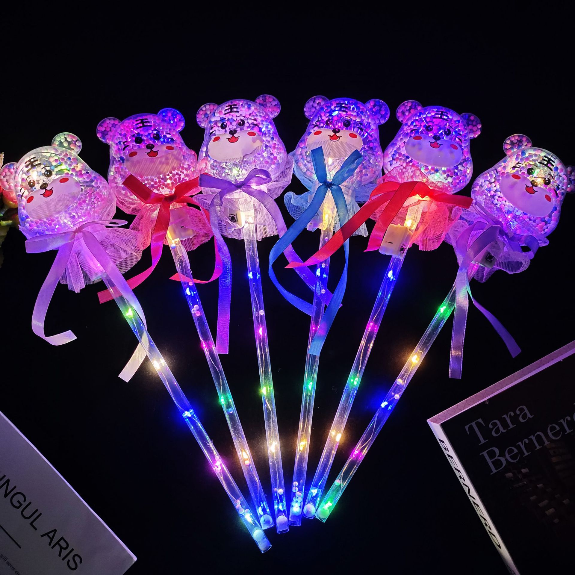 New animated glow sticks for the Year of the Tiger celebrate the New Year's Star Ball