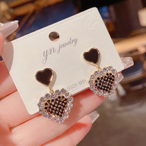 S925 silver needle earnail earrings for female