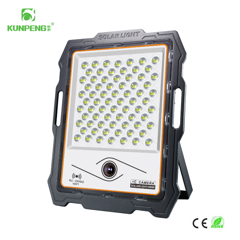 【 Surveillance Model 】 Solar-powered surveillance floodlight, outdoor smart camera, Home courtyard floodlight details Picture