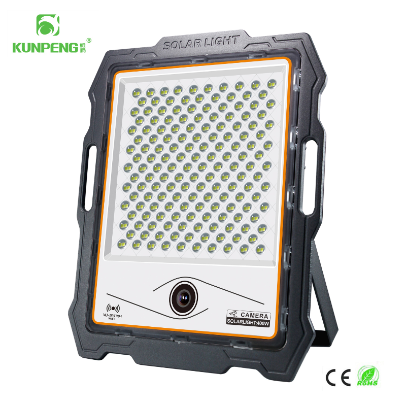 【 Surveillance Model 】 Solar-powered surveillance floodlight, outdoor smart camera, Home courtyard floodlight Application Scenario