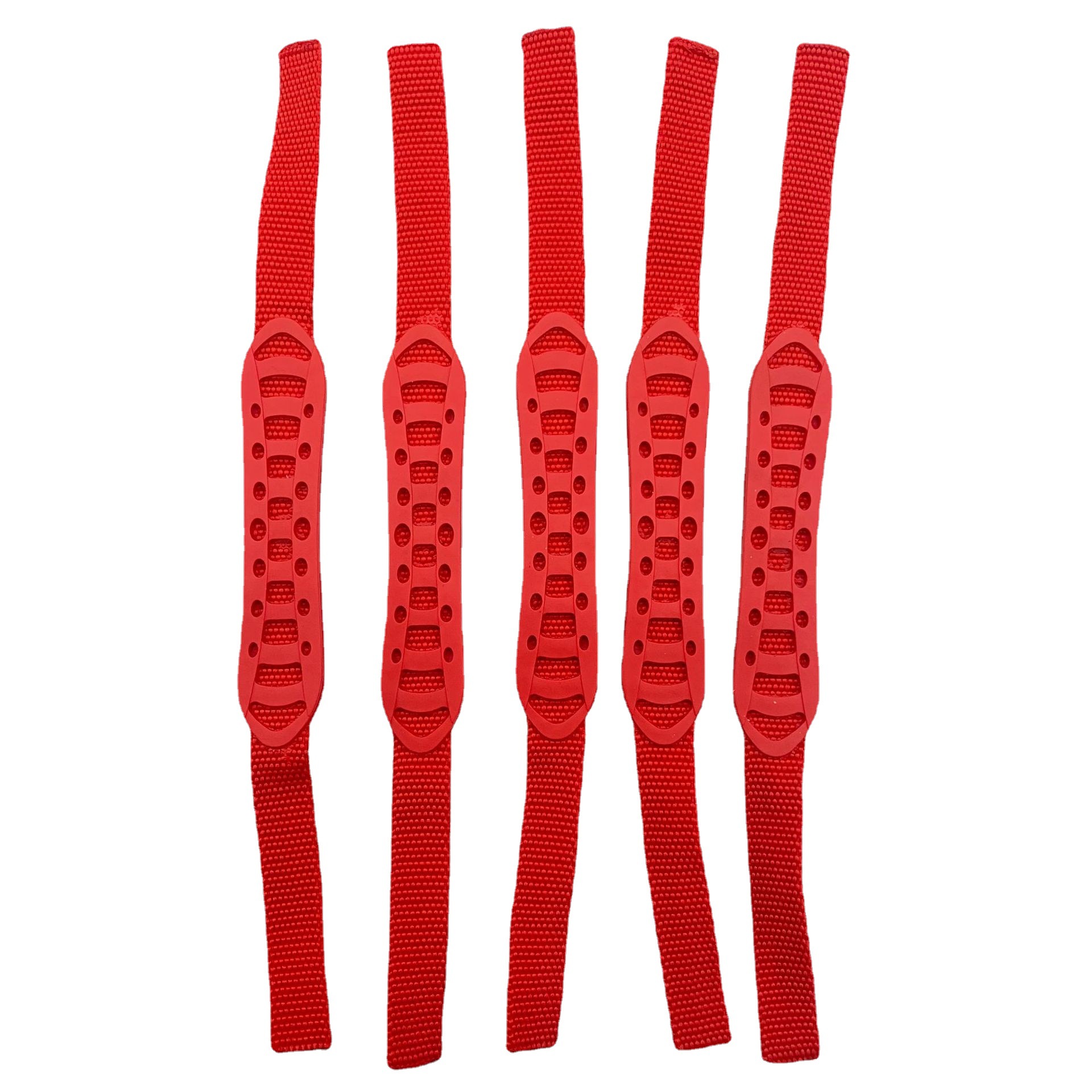 Colorful webbed fixed handle, various styles of luggage accessories, PVC webbed handle, soft rubber EVA plastic hand handle Specification image
