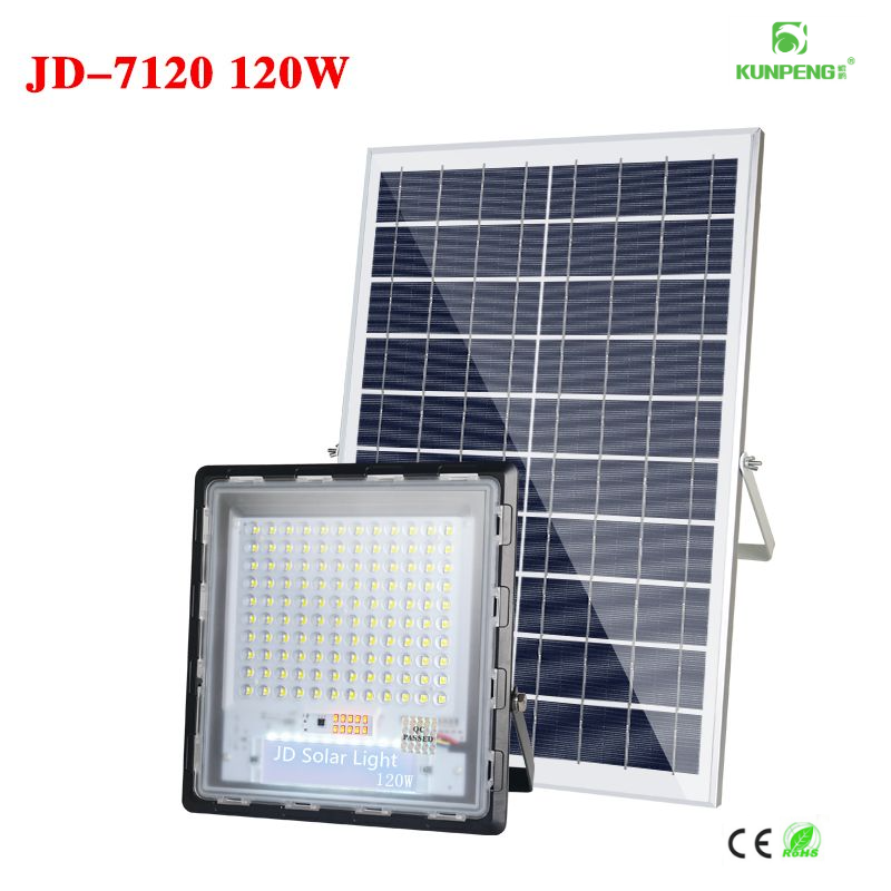 New floodlights, LED solar lamps, household outdoor garden lamps, new rural photovoltaic street lamps Specification image