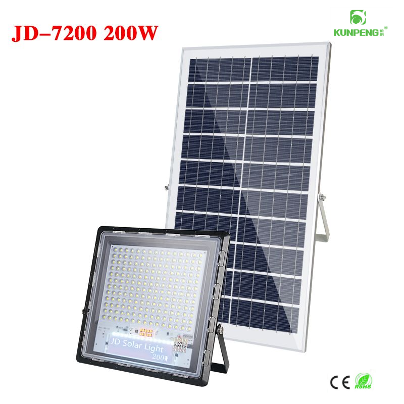 New floodlights, LED solar lamps, household outdoor garden lamps, new rural photovoltaic street lamps Application Scenario