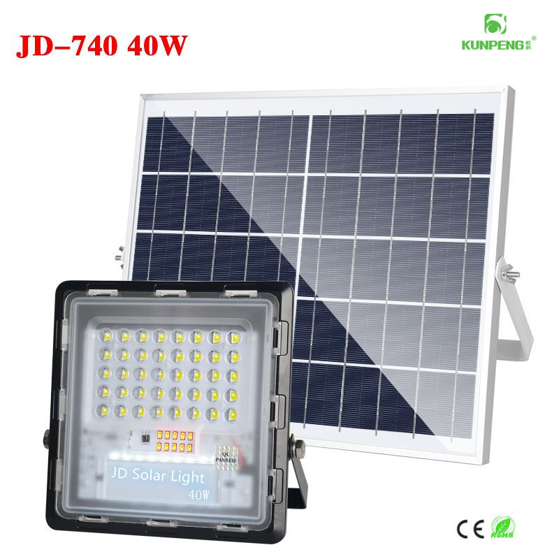New floodlights, LED solar lamps, household outdoor garden lamps, new rural photovoltaic street lamps