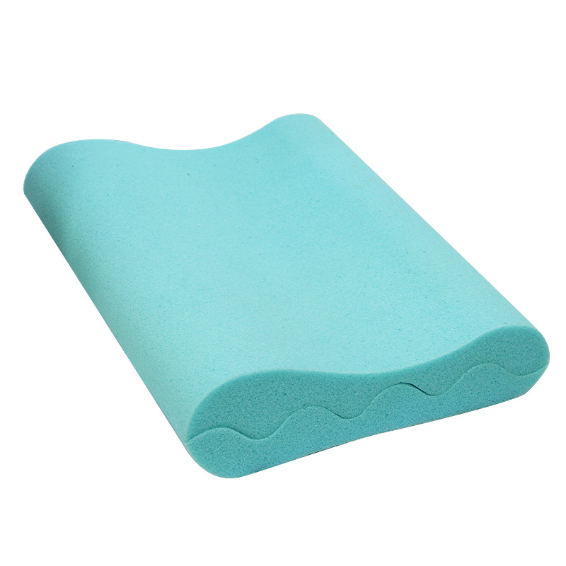 Slow-rebound pillow sponge layer-by-layer cutting memory adjustable memory foam cutting pillow, irregular-shaped wire-cut pillow core Specification drawing