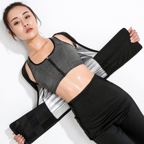 Sweat belt Women's vest Velcro fitness clothes blazer short sleeves cross-border upgraded sweat belt