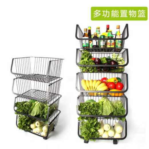 S-shaped home tableware storage and draining rack, kitchen floor-standing multi-layer storage rack, creative dish rack Item Picture