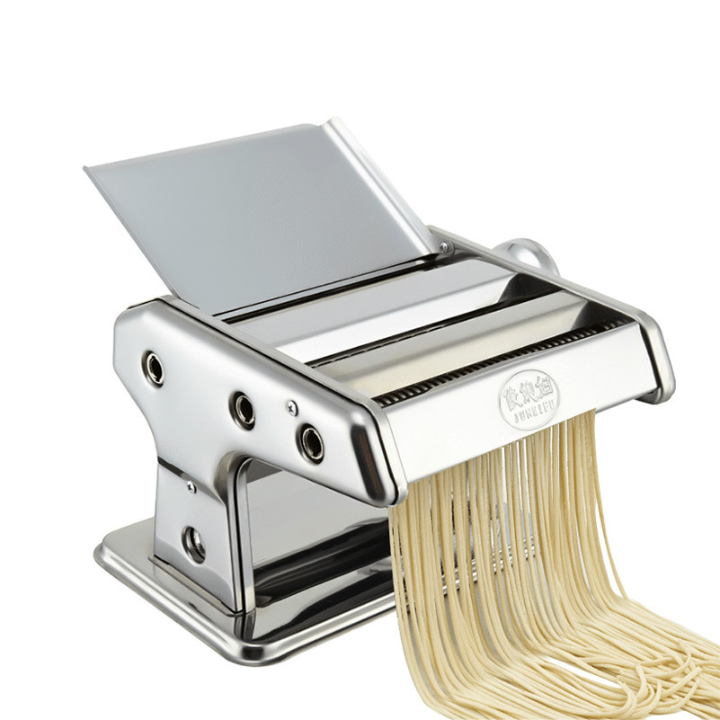 【 Manufacturer 】 Wholesale household small multi-functional integrated noodle press and manual stainless steel noodle rolling machine details Picture