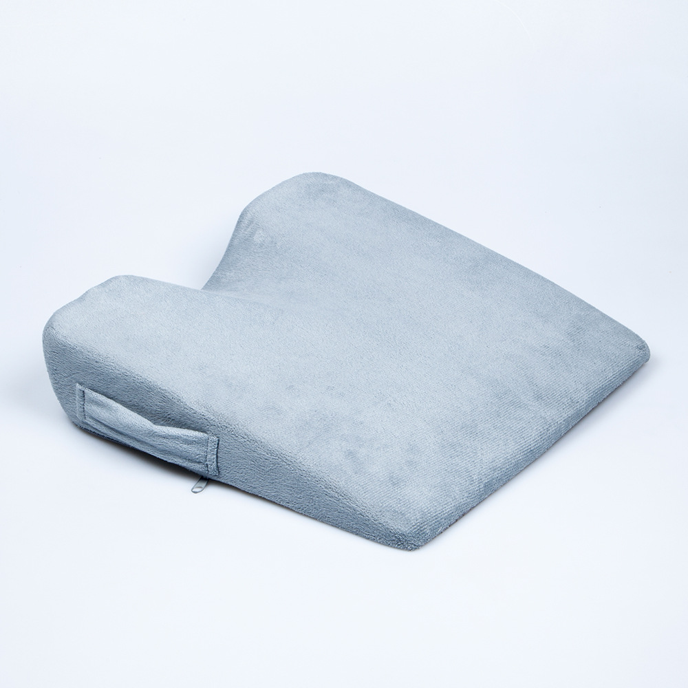 Factory-customized car seat cushions, PU office buttock triangular chair cushions, height-rebound thickened sponge turning pads details Picture
