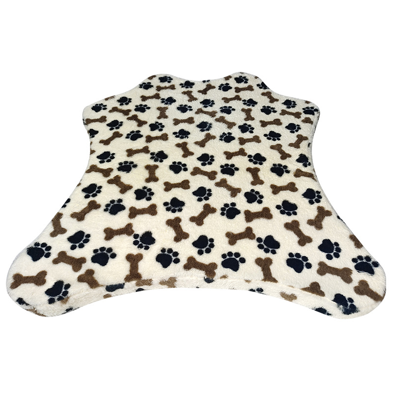 Customized cross-border new creative dog beds for winter warmth, large, medium and small-sized dog beds, cat pads, and all-season pet bed pads Specification drawing