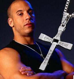 X011 Fast and Furious 8 Cross Necklace Toledo necklace wholesale
