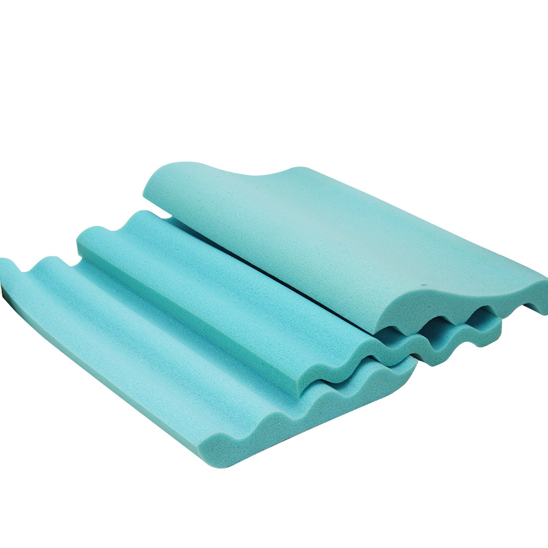 Slow-rebound pillow sponge layer-by-layer cutting memory adjustable memory foam cutting pillow, irregular-shaped wire-cut pillow core details Picture