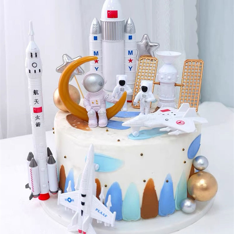 Cake decoration, toy, birthday, bakery, doll, card set