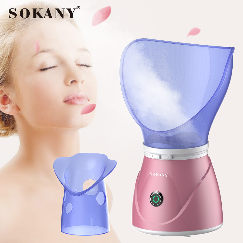 跨境SOKANY1029蒸脸器家用美容仪补水仪喷雾纳米小型蒸脸仪保湿