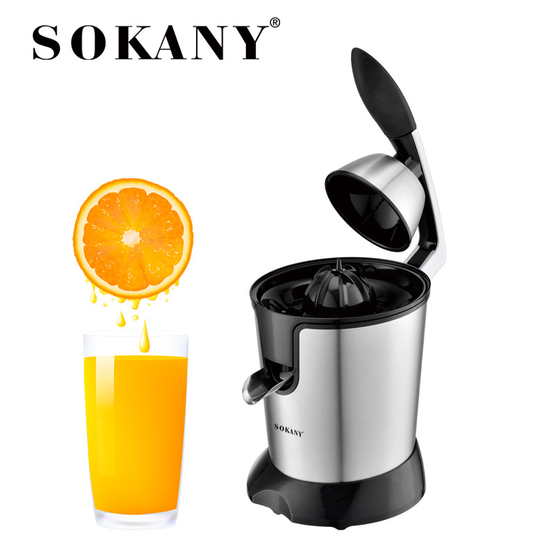 Cross-border 651E German in-stock portable stainless steel orange juice maker, pomegranate maker, lemon maker Item Picture