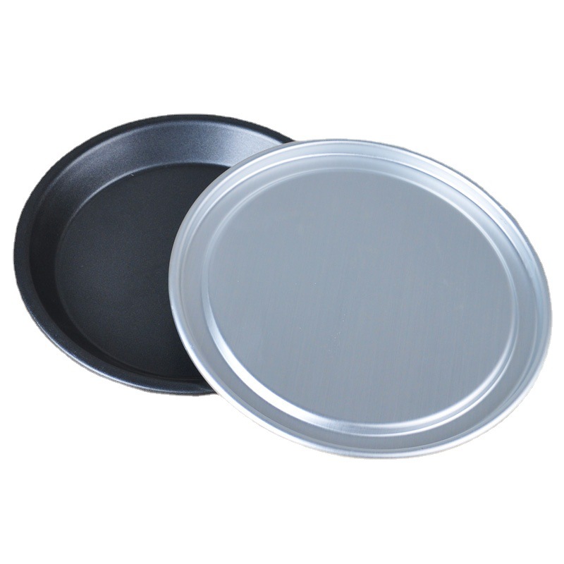 6/7/8/9/10/11/12 inch pizza tray cover, baking tray cover, aluminum alloy pizza cover, baking tray, universal pizza cover details Picture
